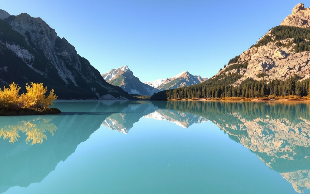 A serene landscape with rolling hills and blooming natural plants, symbolizing natural health and beauty